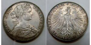 1 Thaler States of Germany / Deutschland Silber 