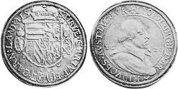 1 Thaler Alsace Silver Leopold V, Archduke of Austria (1586 – 1632)