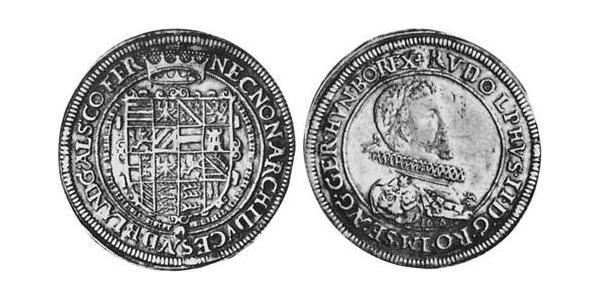 1 Thaler Alsace Silver Rudolf II, Holy Roman Emperor (1552 - 1612)