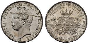 1 Thaler Anhalt-Dessau (1603 -1863) / Duchy of Anhalt (1806 - 1918) Silver Leopold IV, Duke of Anhalt (1794 – 1871)