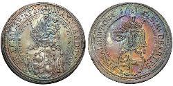 1 Thaler Austria  / Salzburg Silver 