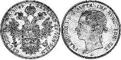 1 Thaler Austrian Empire (1804-1867) Silver 