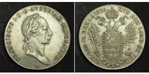 1 Thaler Austrian Empire (1804-1867) Silver Francis II, Holy Roman Emperor (1768 - 1835)