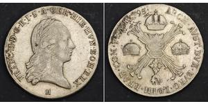 1 Thaler Austrian Empire (1804-1867) Silver Francis II, Holy Roman Emperor (1768 - 1835)