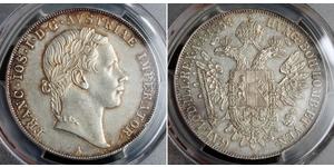 1 Thaler Austrian Empire (1804-1867) Silver 