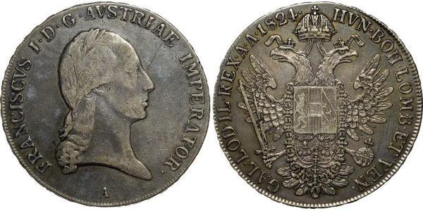 1 Thaler Austrian Empire (1804-1867) Silver Francis II, Holy Roman Emperor (1768 - 1835)