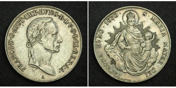 1 Thaler Austrian Empire (1804-1867) Silver Francis II, Holy Roman Emperor (1768 - 1835)