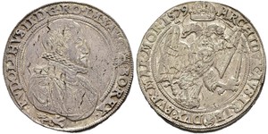 1 Thaler Bohemia Silver 