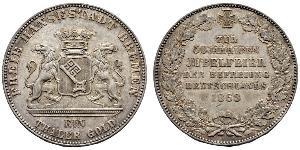 1 Thaler Bremen (state) Silver 