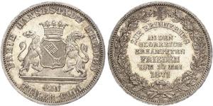 1 Thaler Bremen (state) Silver 