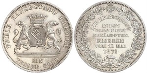 1 Thaler Bremen (state) Silver 