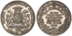 1 Thaler Bremen (state) Silver 