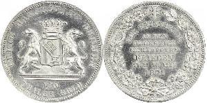 1 Thaler Bremen (state) Silver 