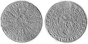 1 Thaler County of Arenberg (1549 - 1810) Silver 