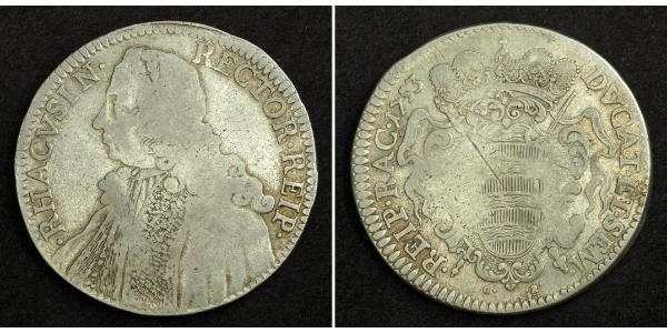 1 Thaler Dalmatia Silver 