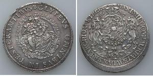 1 Thaler Electorate of Bavaria (1623 - 1806) Silver Maximilian I, Elector of Bavaria (1573 – 1651)