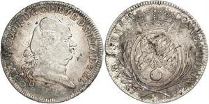 1 Thaler Electorate of Bavaria (1623 - 1806) Silver 