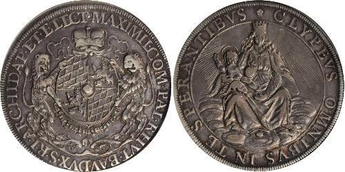 1 Thaler Electorate of Bavaria (1623 - 1806) Silver 