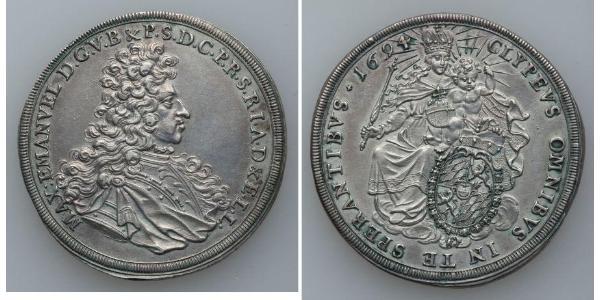 1 Thaler Electorate of Bavaria (1623 - 1806) Silver 