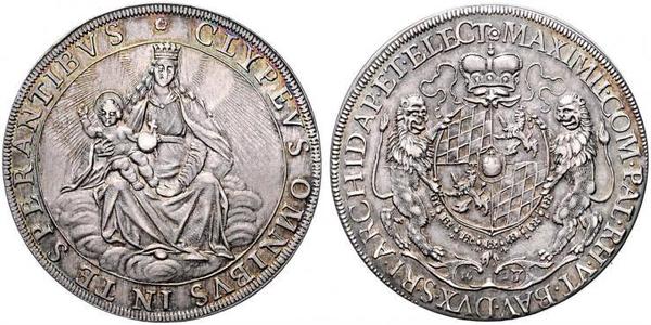 1 Thaler Electorate of Bavaria (1623 - 1806) Silver 