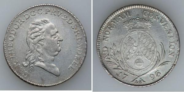 1 Thaler Electorate of Bavaria (1623 - 1806) Silver 