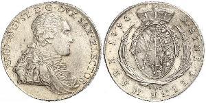 1 Thaler Electorate of Saxony (1356 - 1806) Silver Frederick Augustus I of Saxony