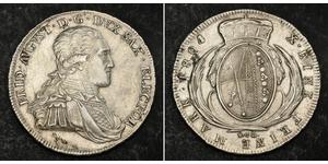1 Thaler Electorate of Saxony (1356 - 1806) Silver Frederick Augustus I of Saxony