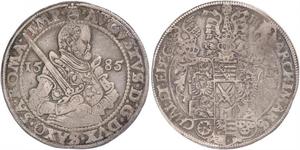 1 Thaler Electorate of Saxony (1356 - 1806) Silver 