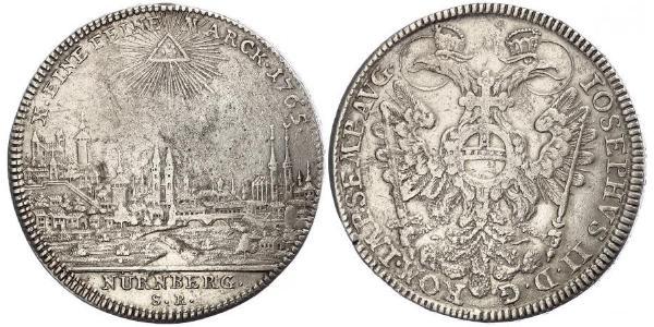 1 Thaler Free Imperial City of Nuremberg (1219 - 1806) Silver 