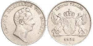 1 Thaler Grand Duchy of Baden (1806-1918) Silver Leopold, Grand Duke of Baden (1790 – 1852)