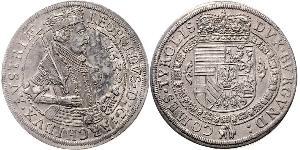 1 Thaler Habsburg Empire (1526-1804) Silver Leopold V, Archduke of Austria (1586 – 1632)