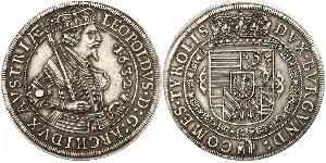 1 Thaler Habsburg Empire (1526-1804) Silver Leopold V, Archduke of Austria (1586 – 1632)