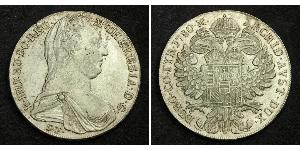 1 Thaler Habsburg Empire (1526-1804) / Austria  Silver Maria Theresa of Austria (1717 - 1780)