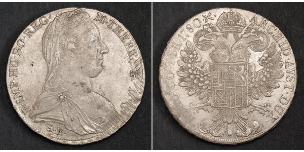 1 Thaler Habsburg Empire (1526-1804) / Austria  Silver Maria Theresa of Austria (1717 - 1780)