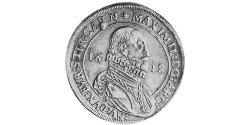 1 Thaler Holy Roman Empire (962-1806) Silver Maximilian III, Archduke of Austria (1558 – 1618)