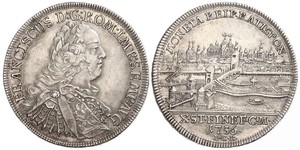 1 Thaler Holy Roman Empire (962-1806) Silver Francis I, Holy Roman Emperor (1708-1765)