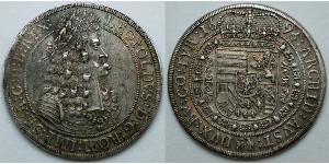 1 Thaler Holy Roman Empire (962-1806) Silver Leopold I, Holy Roman Emperor (1640-1705)