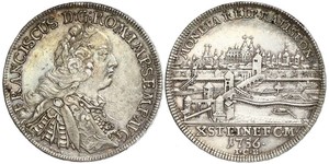 1 Thaler Holy Roman Empire (962-1806) Silver Francis I, Holy Roman Emperor (1708-1765)