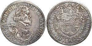 1 Thaler Holy Roman Empire (962-1806) Silver Ferdinand III, Holy Roman Emperor (1608-1657)