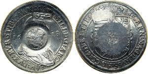 1 Thaler Holy Roman Empire (962-1806) Silver Maximilian III, Archduke of Austria (1558 – 1618)