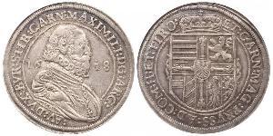 1 Thaler Holy Roman Empire (962-1806) Silver Maximilian III, Archduke of Austria (1558 – 1618)
