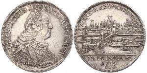 1 Thaler Holy Roman Empire (962-1806) Silver Francis I, Holy Roman Emperor (1708-1765)