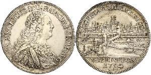 1 Thaler Holy Roman Empire (962-1806) Silver Francis I, Holy Roman Emperor (1708-1765)