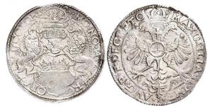 1 Thaler Holy Roman Empire (962-1806) Silver Maximilian II, Holy Roman Emperor (1527- 1576)