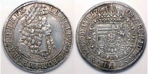 1 Thaler Holy Roman Empire (962-1806) Silver Leopold I, Holy Roman Emperor (1640-1705)