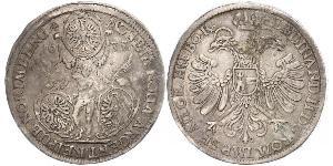 1 Thaler Holy Roman Empire (962-1806) Silver Ferdinand II, Holy Roman Emperor  (1578 -1637)