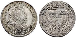 1 Thaler Holy Roman Empire (962-1806) Silver Rudolf II, Holy Roman Emperor (1552 - 1612)