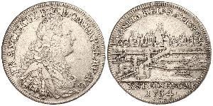 1 Thaler Holy Roman Empire (962-1806) Silver Francis I, Holy Roman Emperor (1708-1765)