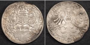 1 Thaler Holy Roman Empire (962-1806) Silver Maximilian II, Holy Roman Emperor (1527- 1576)