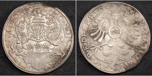 1 Thaler Holy Roman Empire (962-1806) Silver Maximilian II, Holy Roman Emperor (1527- 1576)